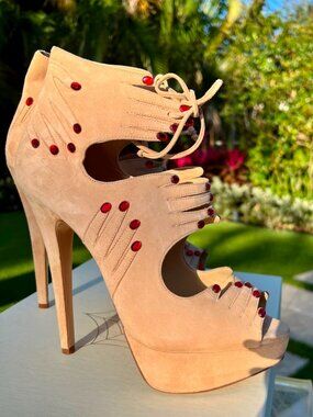 Charlotte Olympia 'hands on' Platforms
